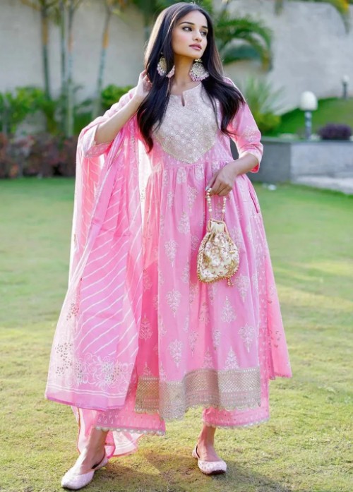 cotton suit pink cotton suit pink